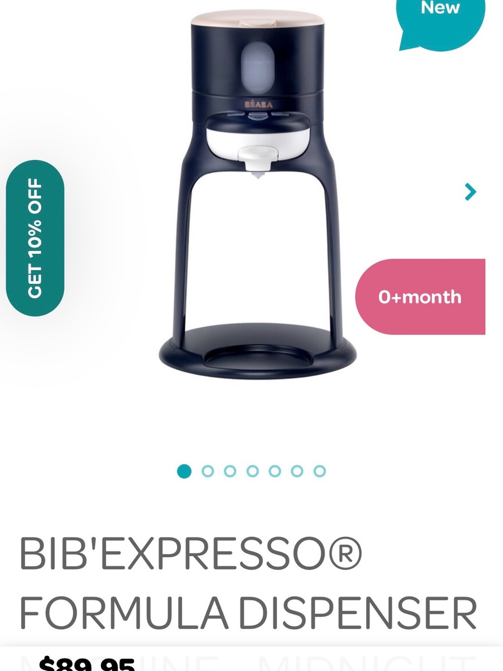 Beaba Bib'Expresso Baby Food and Bottle Water Dispenser and Warmer - Picture 7 of 10